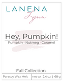 Hey, Pumpkin |  Parasoy Wax Melt