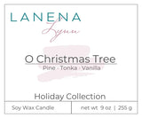 O Christmas Tree  |  All Natural Soy Wax Candle