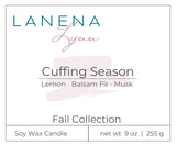 Cuffing Season  |  All Natural Soy Wax Candle