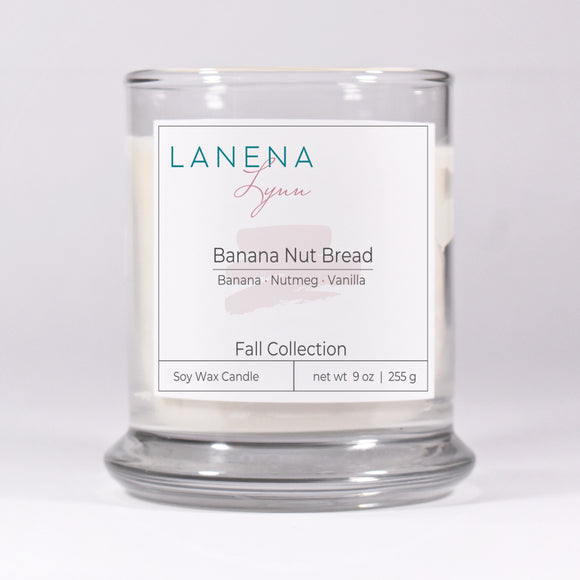 Banana Nut Bread  |  All Natural Soy Wax Candle
